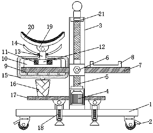 Dressing change support frame for orthopedic care