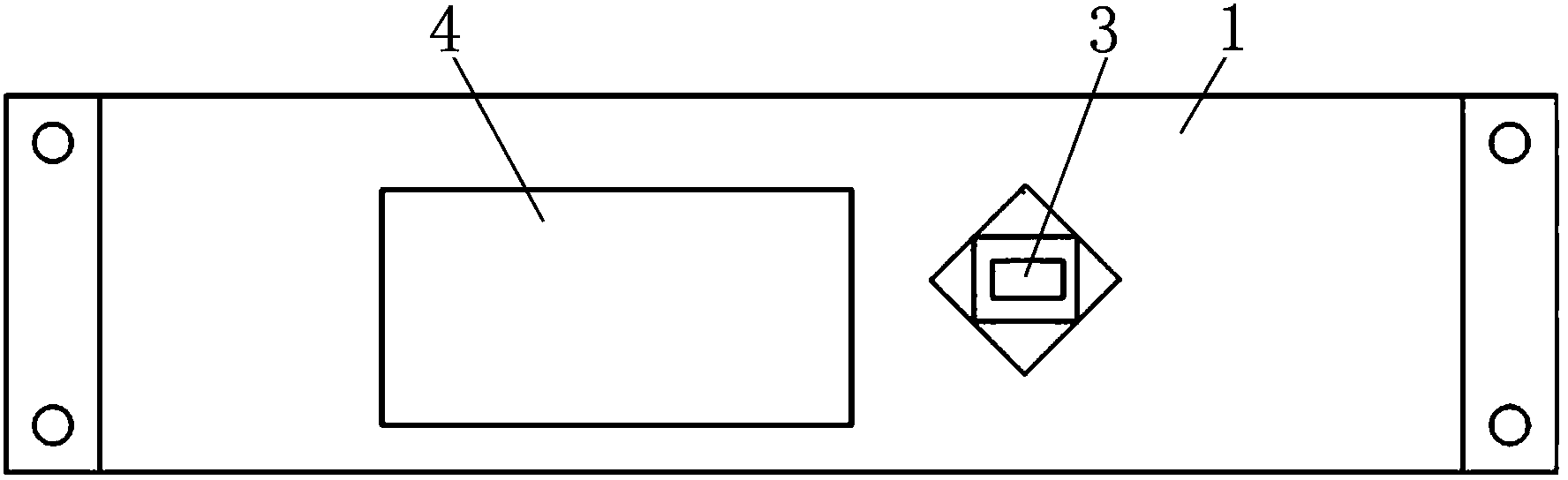 Intelligent bus grounding warning device