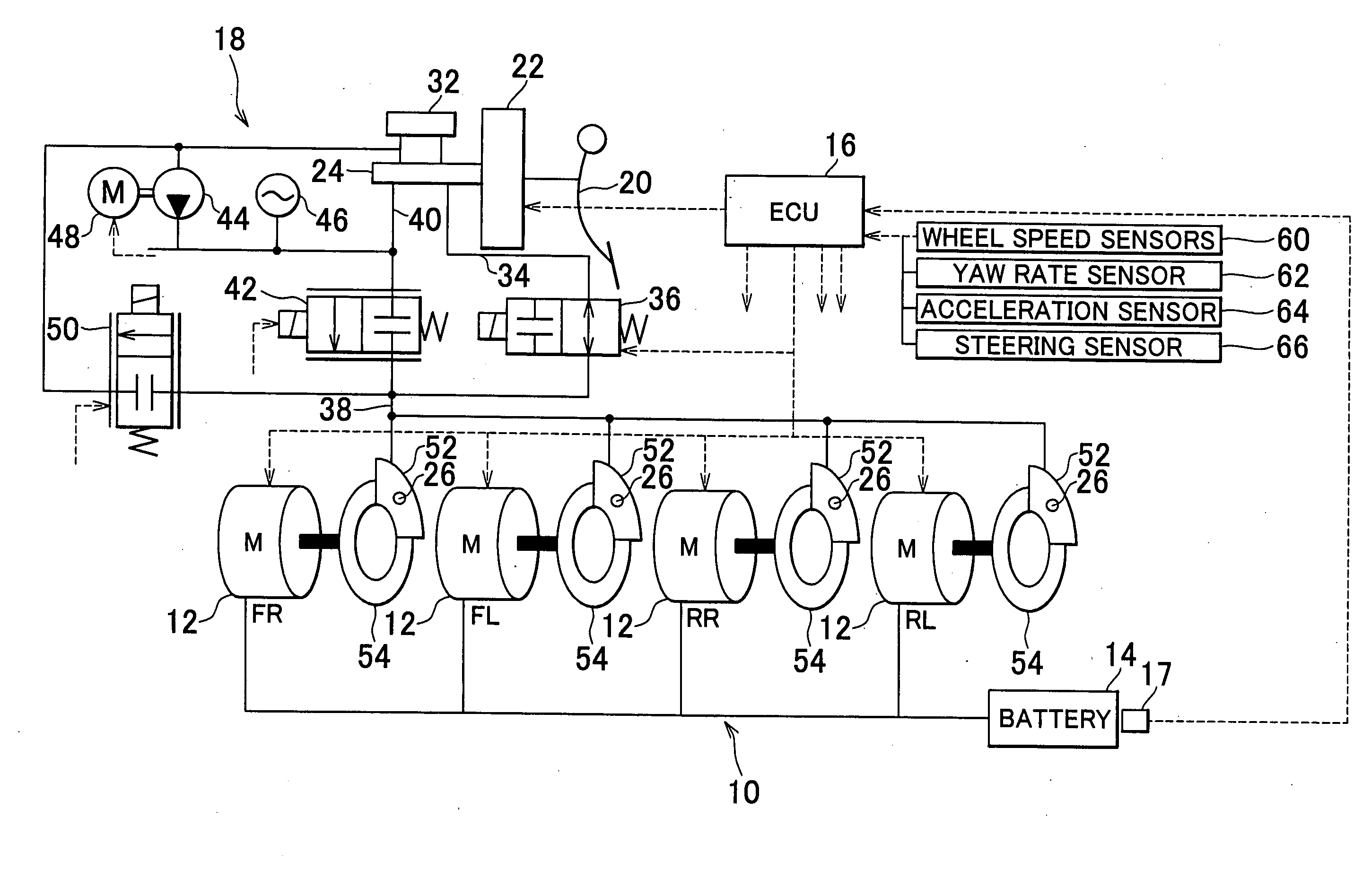 Vehicle behavior control device, and vehicle behavior control method