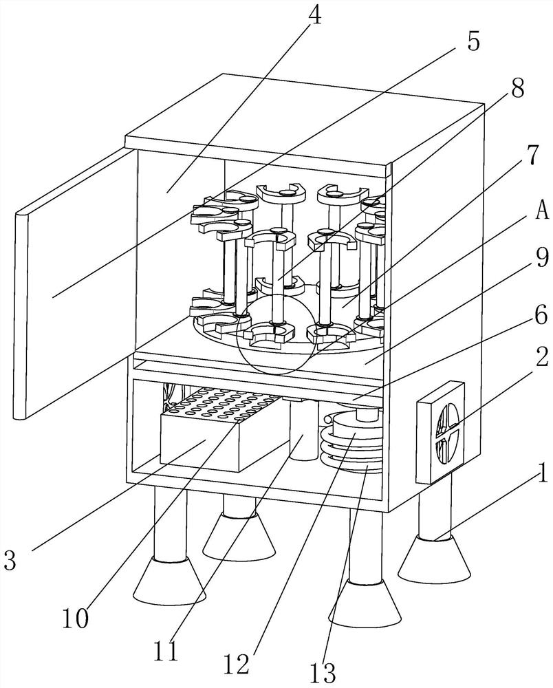 Furnace body for thermal treatment processing of mechanical accessory