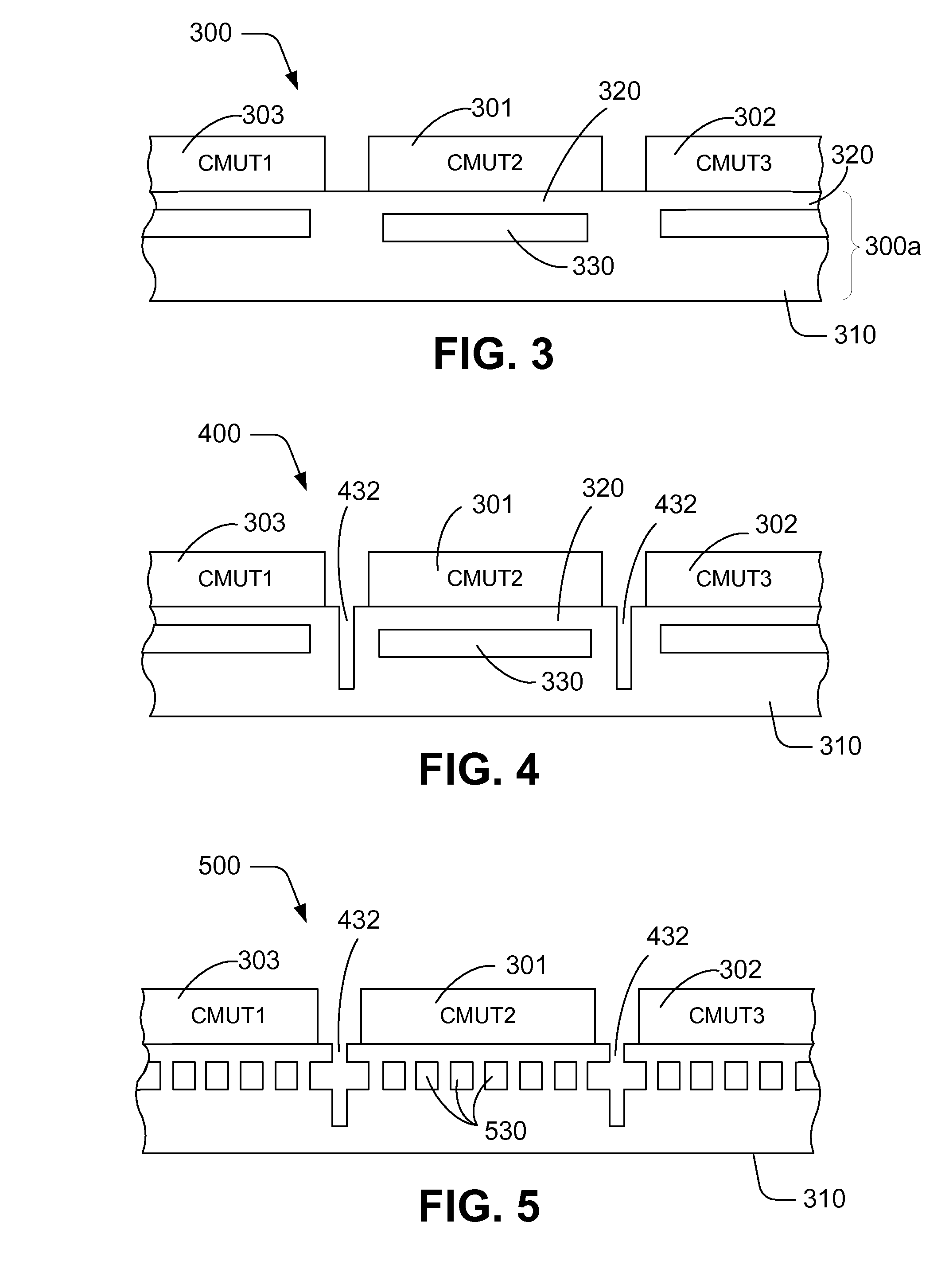 Acoustic Decoupling in cMUTs