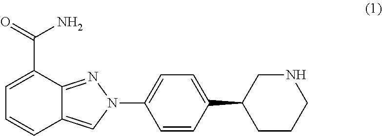 Crystalline forms of niraparib tosylate