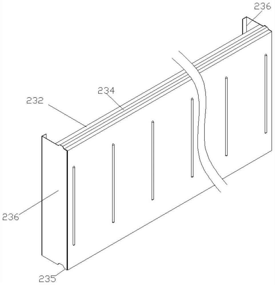 Vertical metal sound barrier unit plate