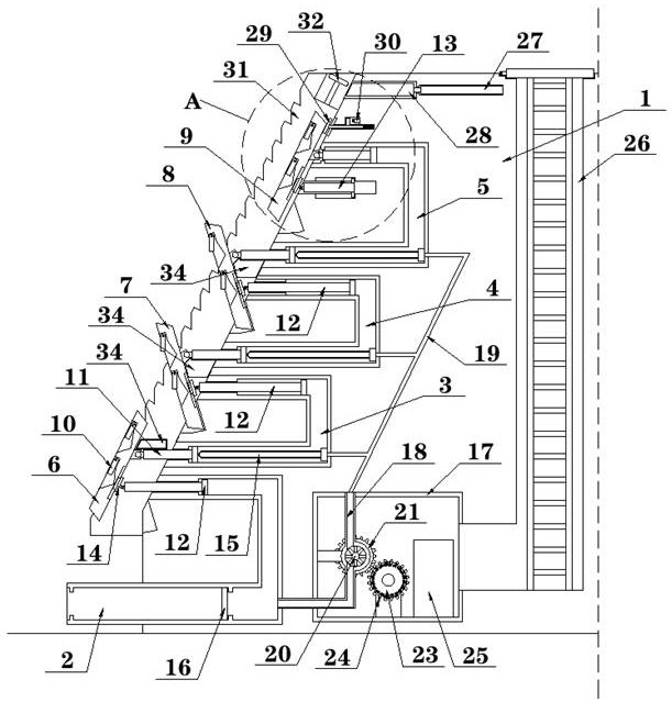 Dam buffering and wave resisting device for water conservancy construction