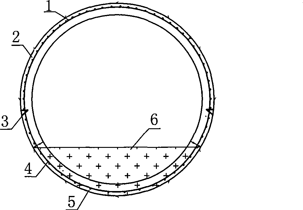 High-speed construction method of tunnel lining concrete