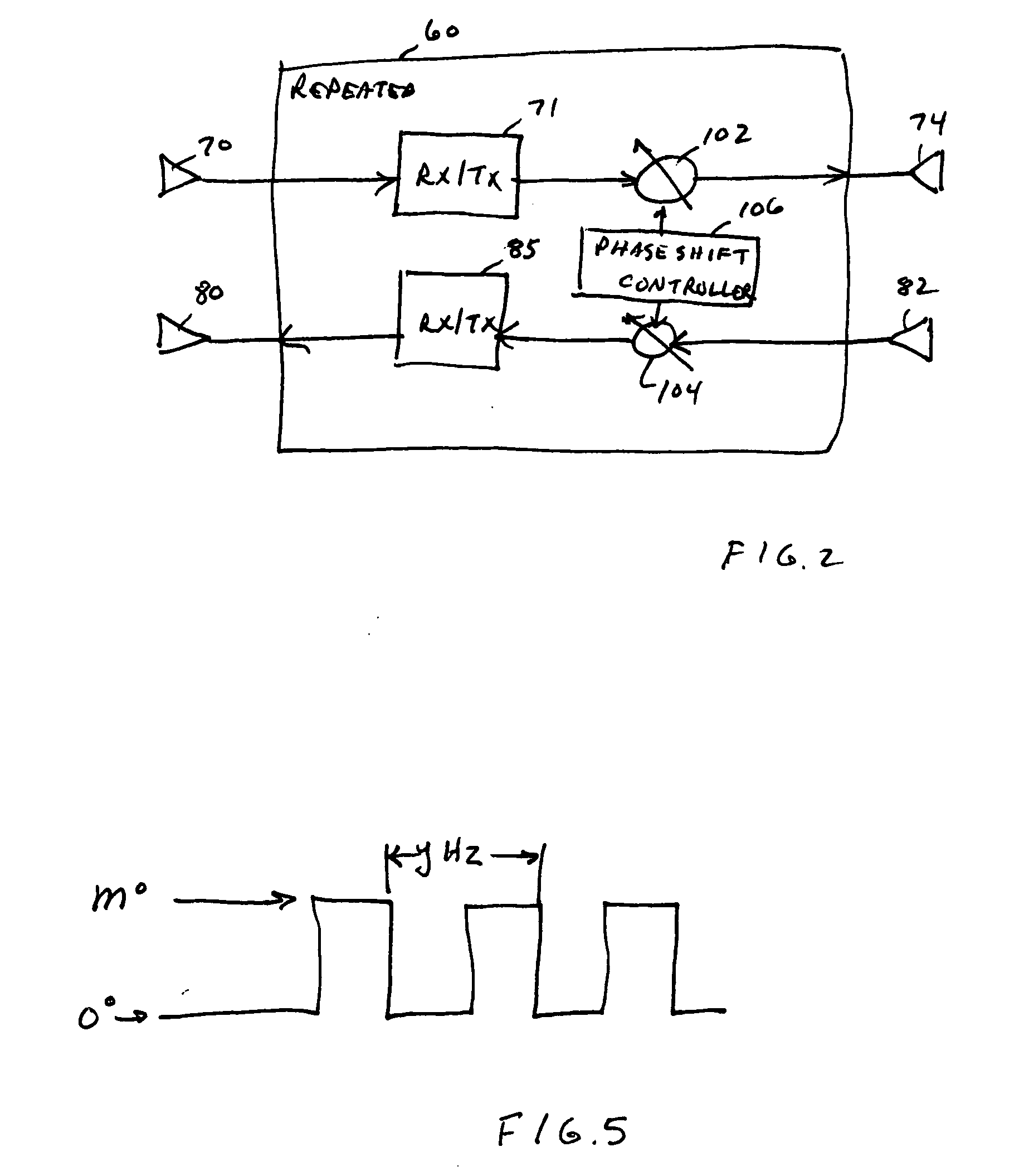 Satellite repeater having multi-handset capability