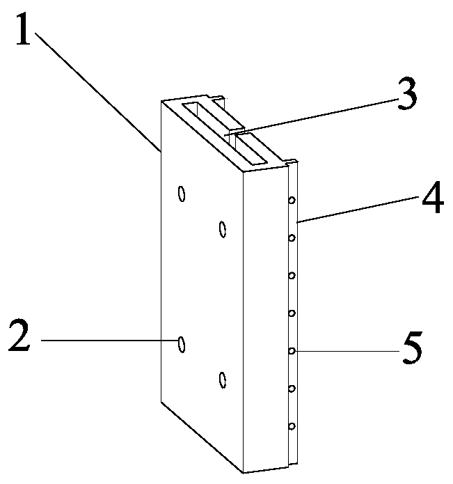 Fabricated concrete self-resetting beam-column joint connecting structure and assembling method