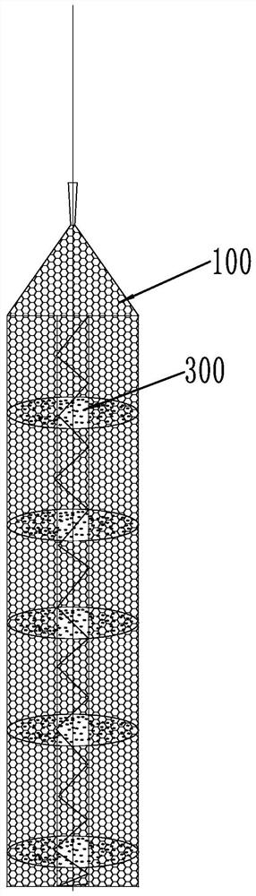 A kind of scallop breeding cage