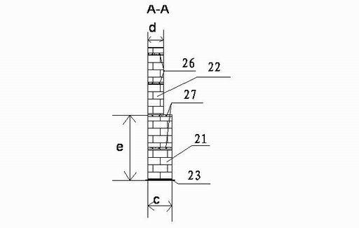 Thin-wall soil retaining brick die