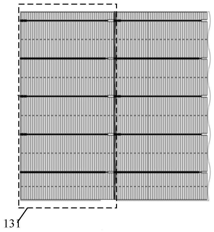 Imbricated assembly and production method of imbricated assembly