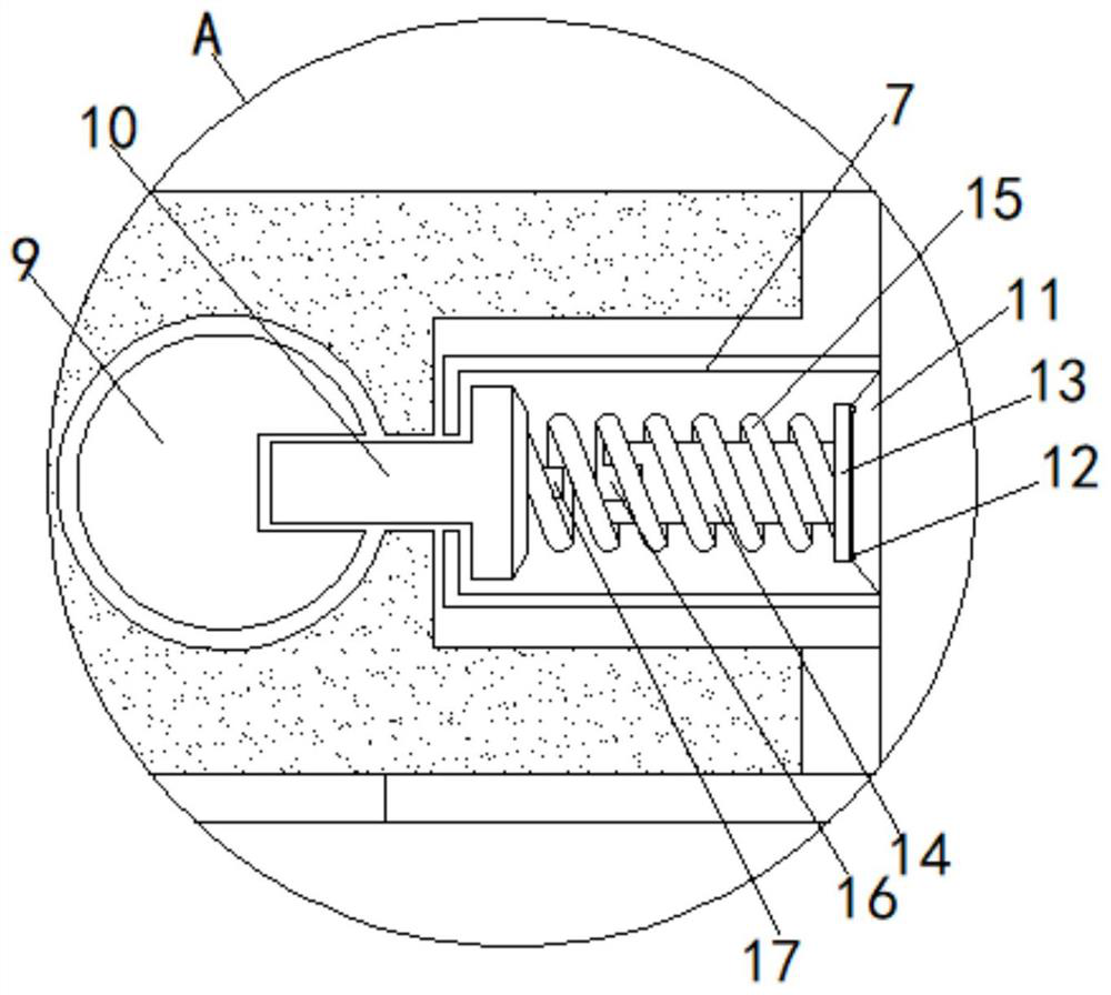 Water conservancy pipeline with adjustable valve size