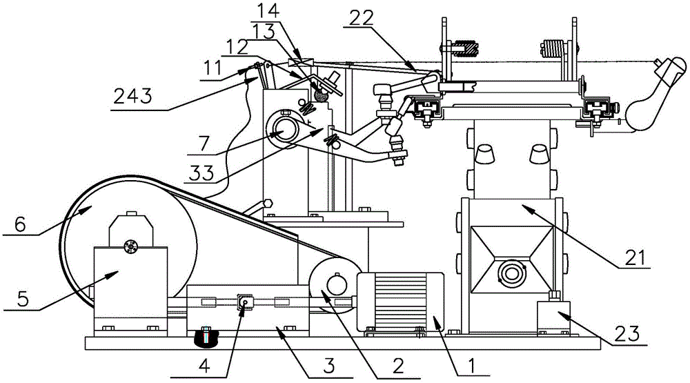 Chair adjustment mechanism life detection device and detection method