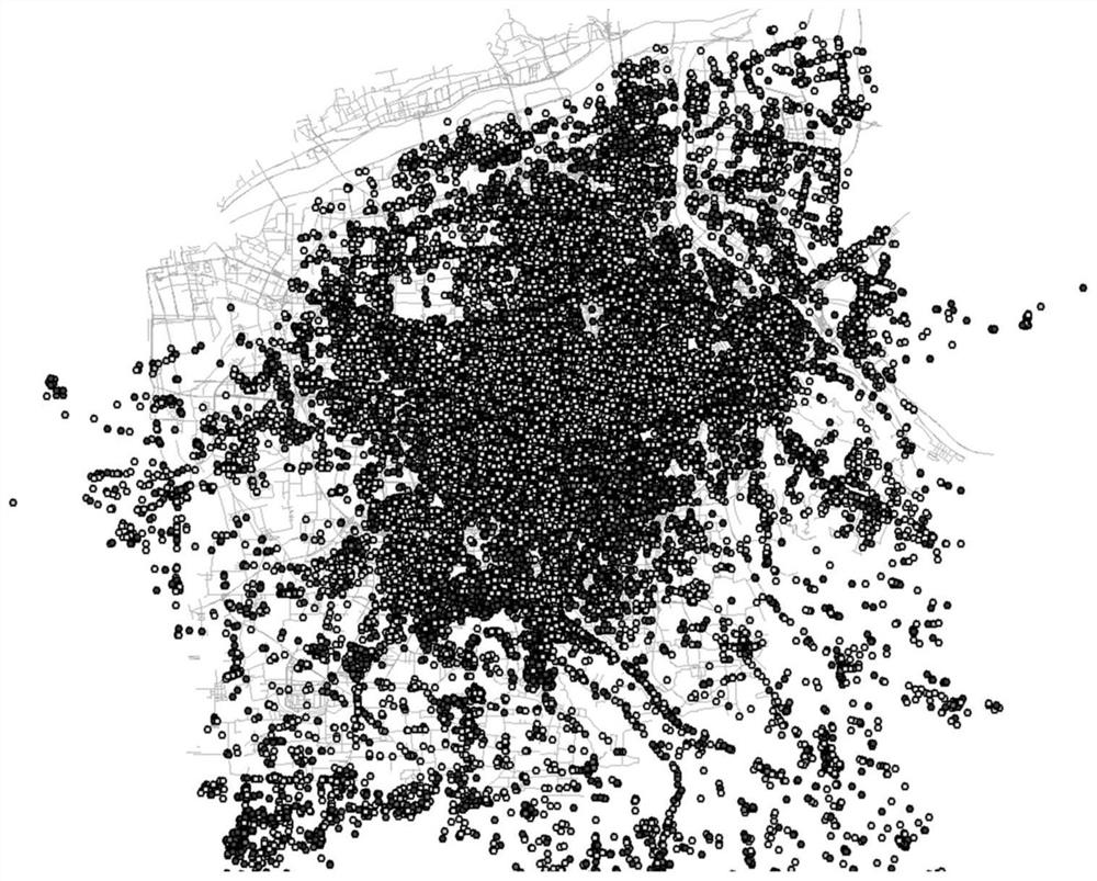 Method for evaluating influence of built environment on traffic operation condition