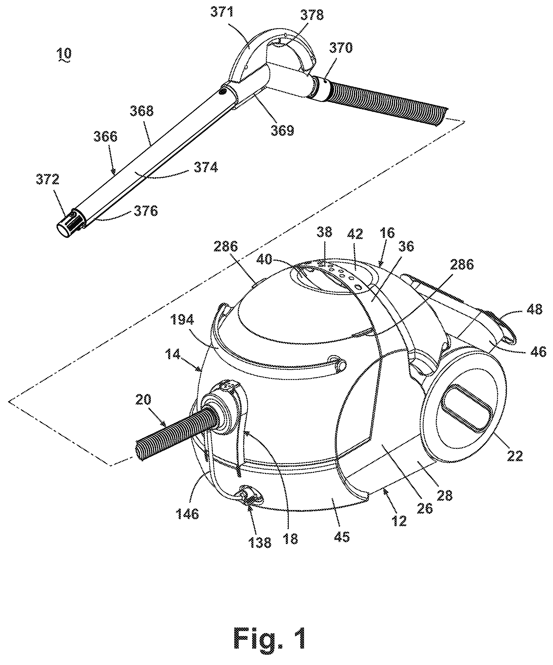 Wet/dry vacuum cleaner