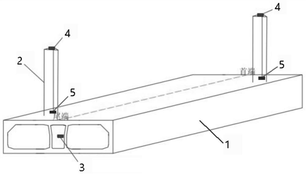 Method for correcting locating inclination error of immersed tube installation measuring tower