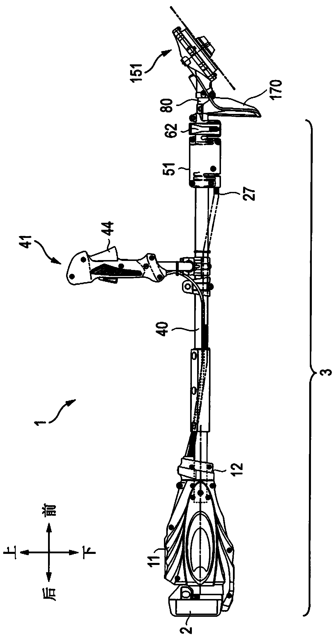 Electric working machine