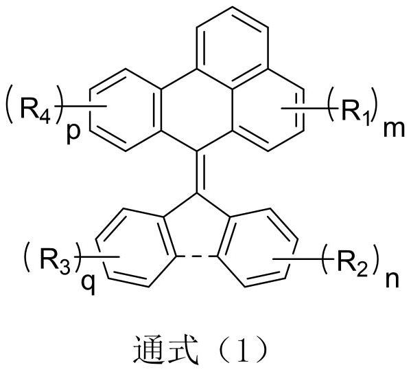 Organic compound containing benzanthracene, preparation method and application thereof