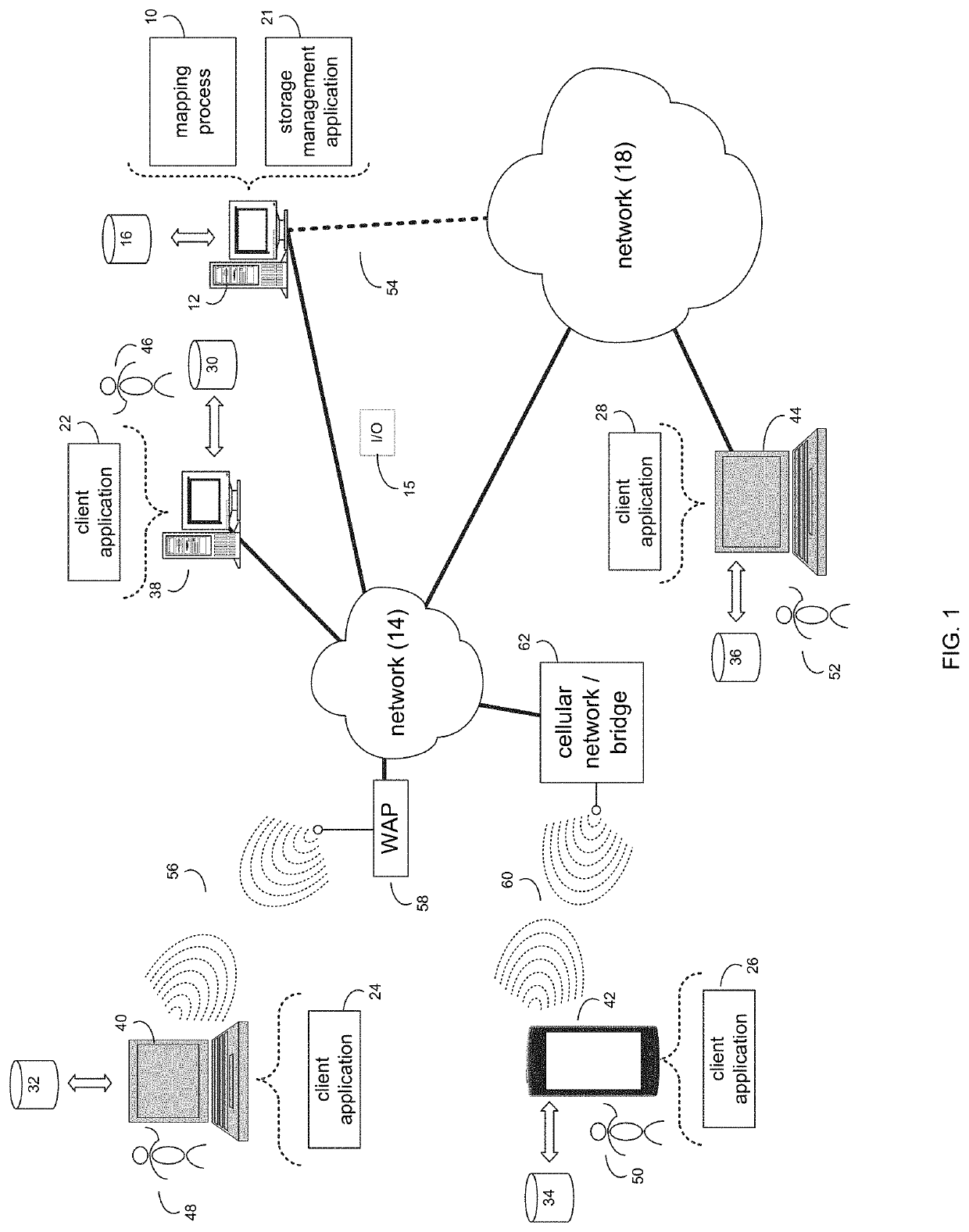 Mapping between volume data block and file data block system and method