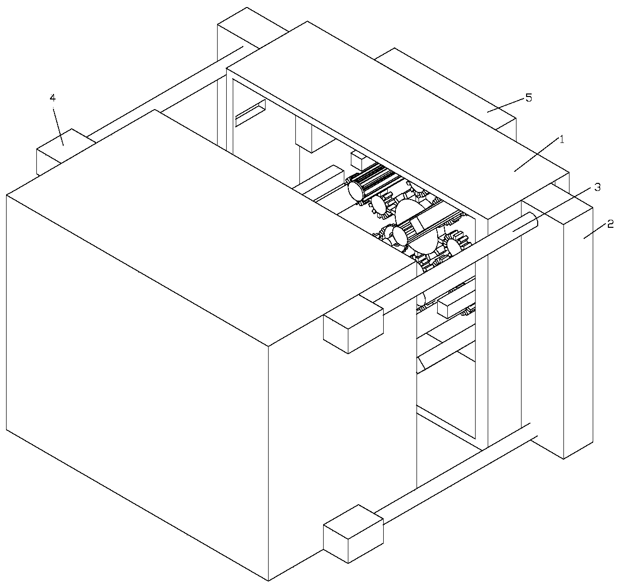 Processing method of embossed wall composite decorative sticker