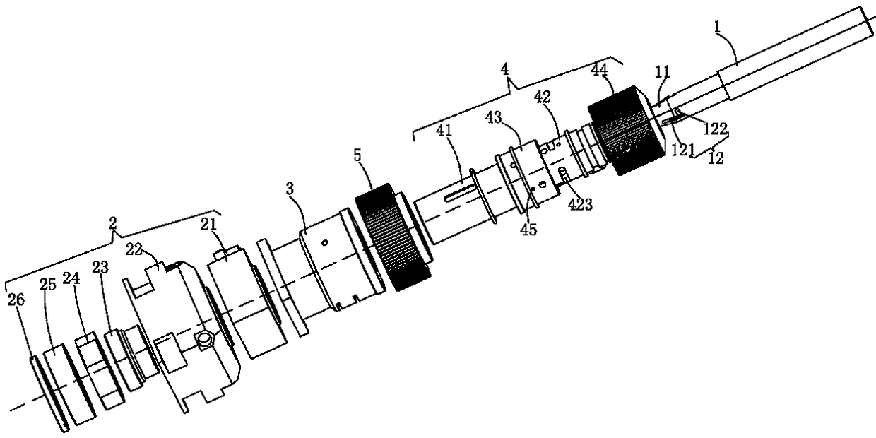 An optical fiber head assembly with an adjustable collimation focal length