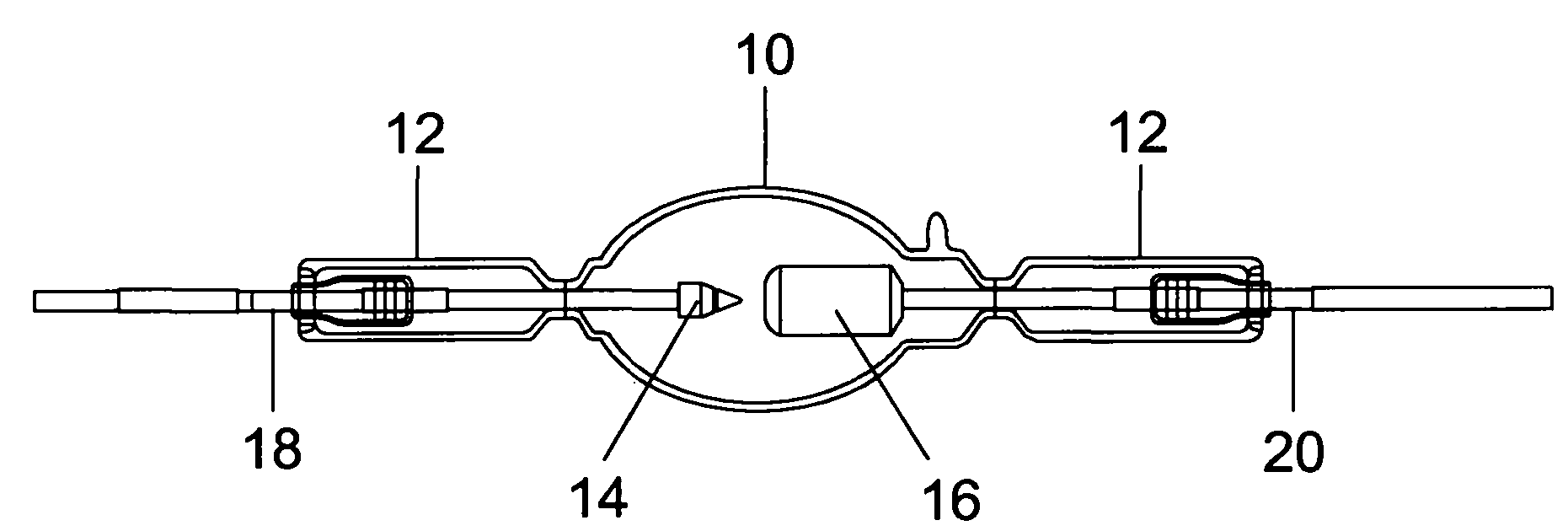 Method for assembling a socket for a discharge lamp and discharge lamp