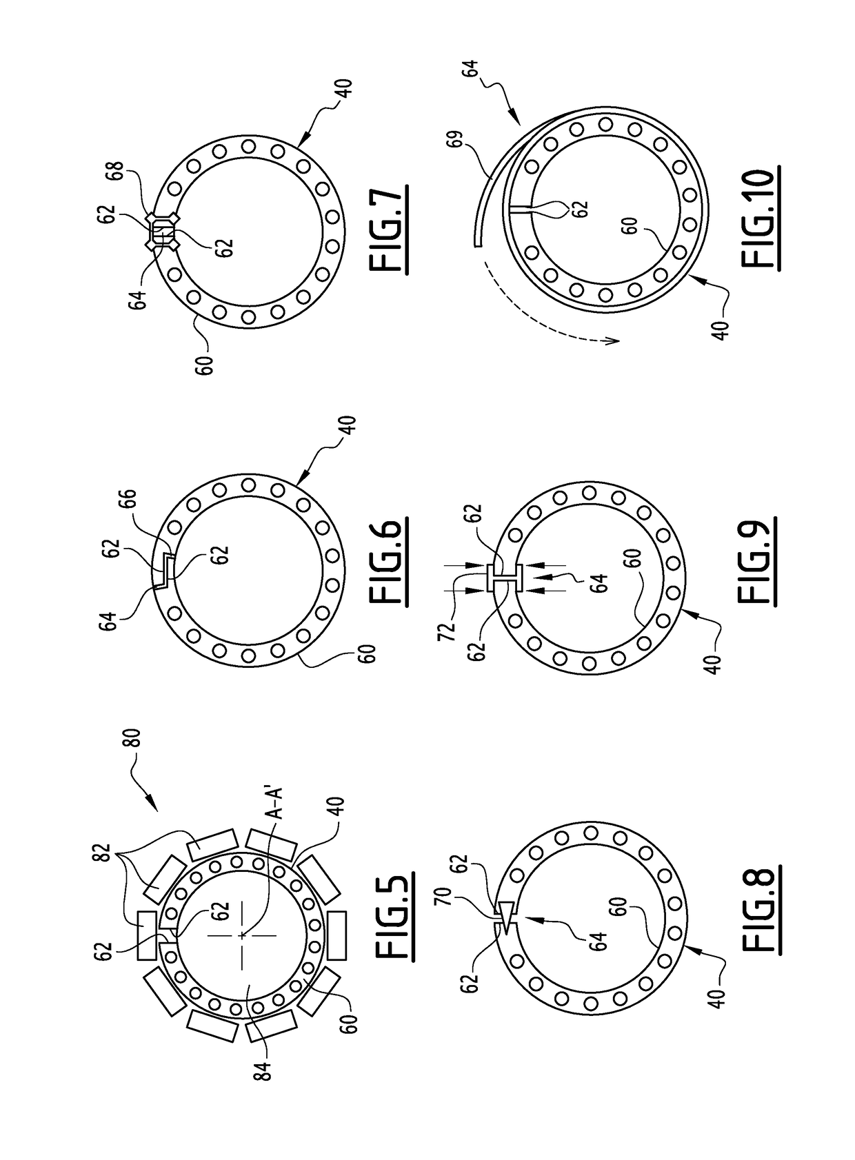 Unbonded flexible pipe for transporting an abrasive material, associated method and associated use