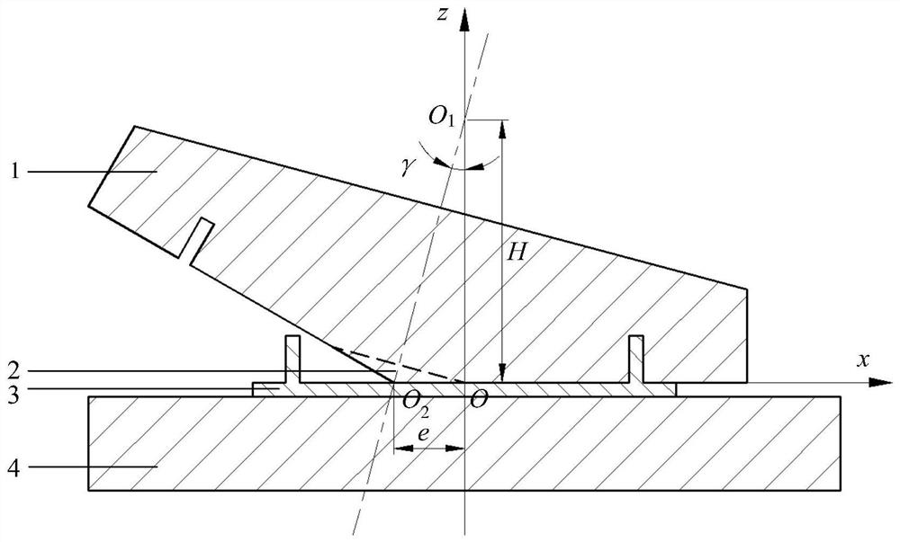 Warping deformation control method of space envelope forming of thin-walled components