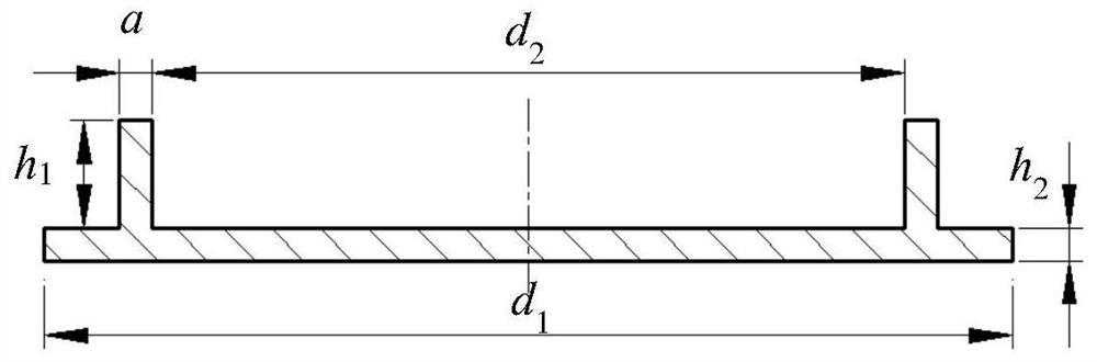 Warping deformation control method of space envelope forming of thin-walled components