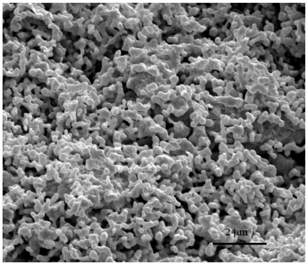 Easy-to-sinter titanium and tungsten co-doped zirconium carbide powder and preparation method thereof