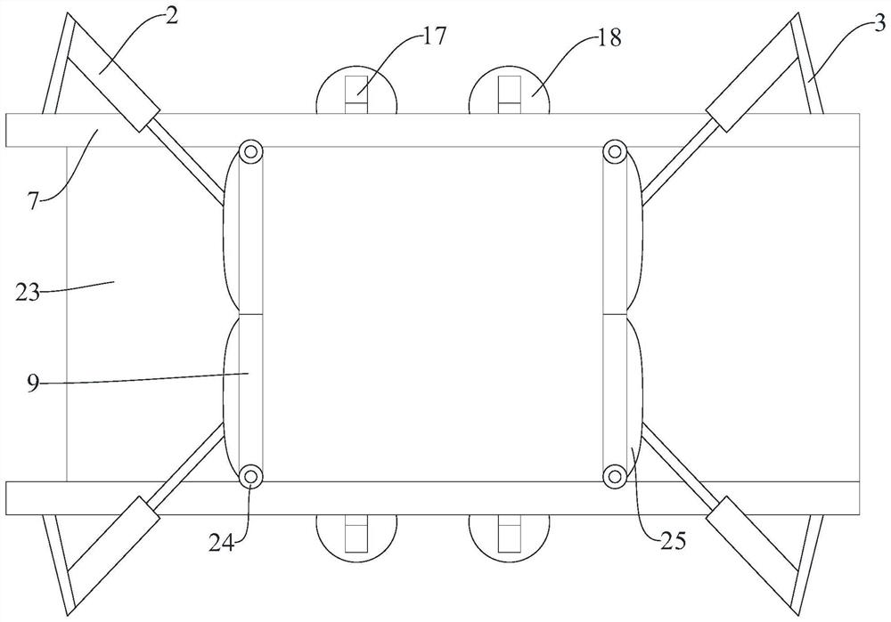 Electric control edge sealing device for plate processing