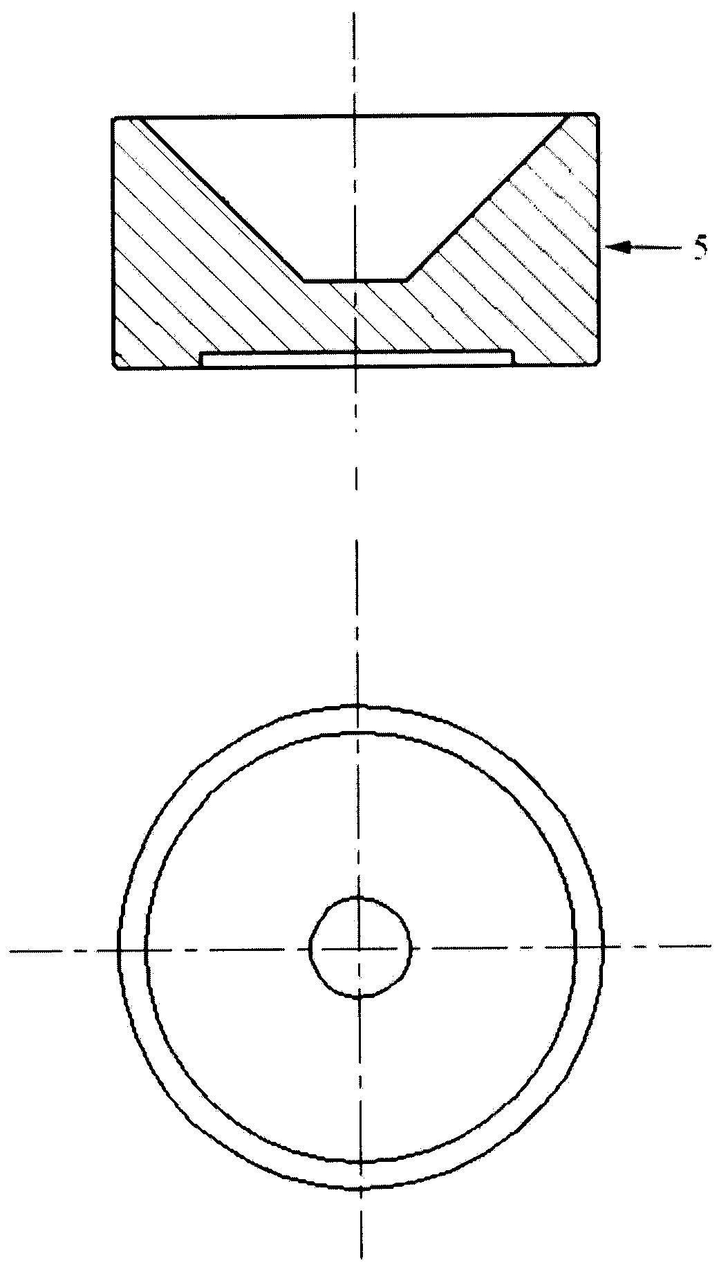 Liquid nitrogen medium/low-temperature crusher for biological sample