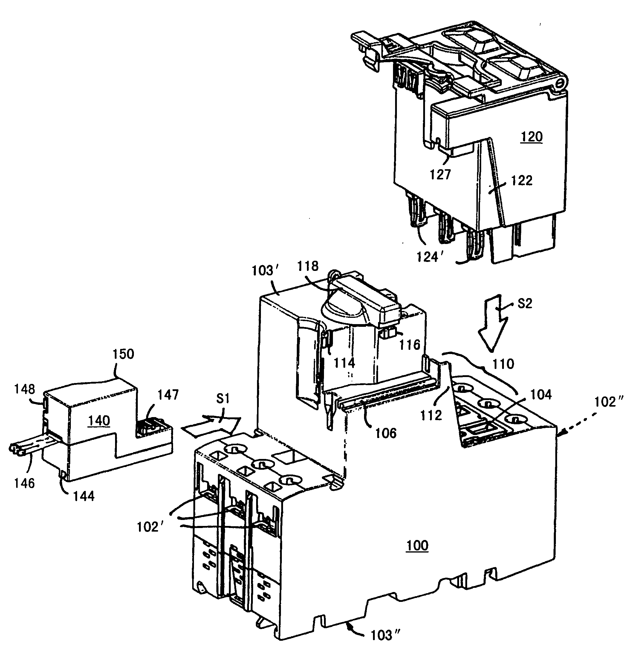 Electric protective switch device having control electronics