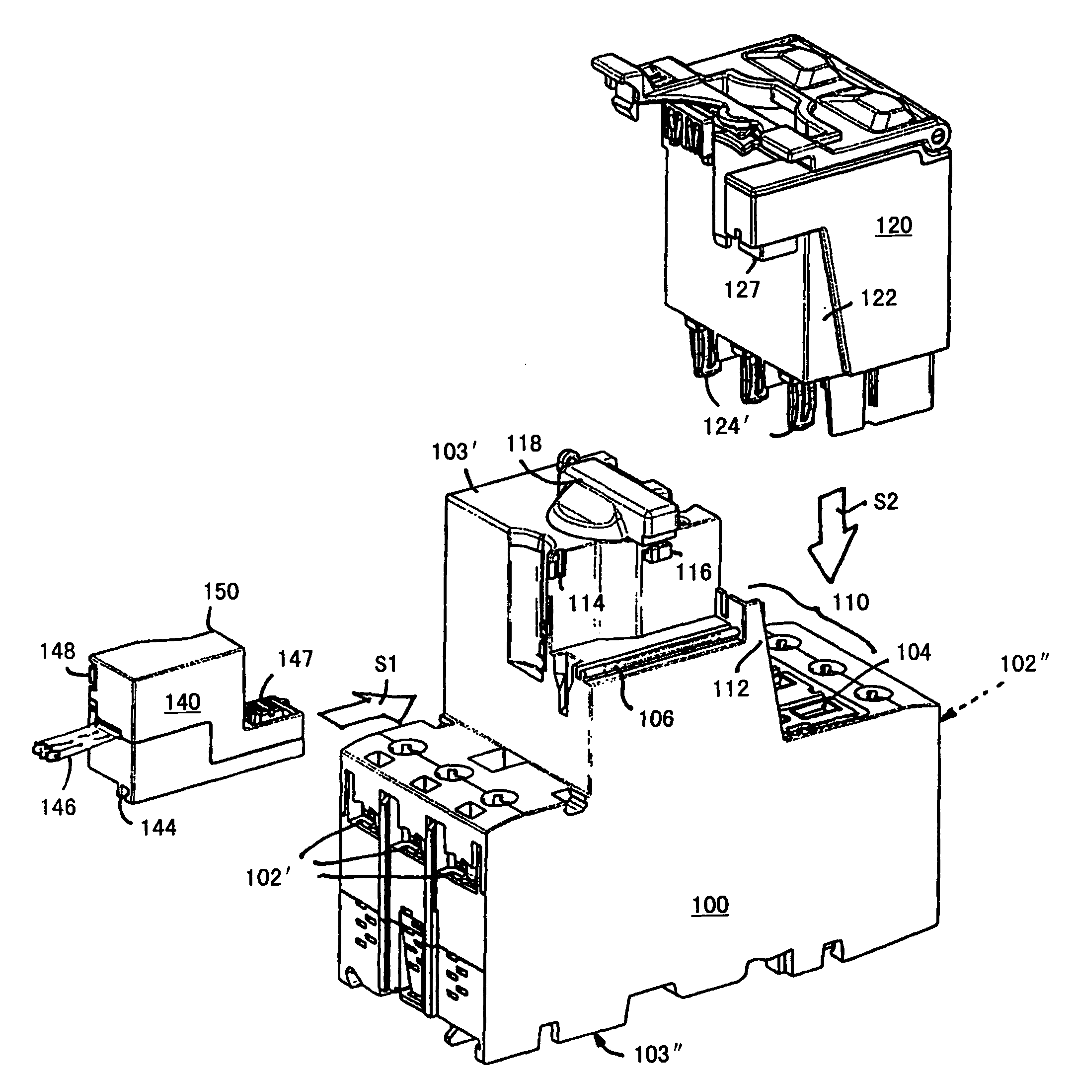 Electric protective switch device having control electronics