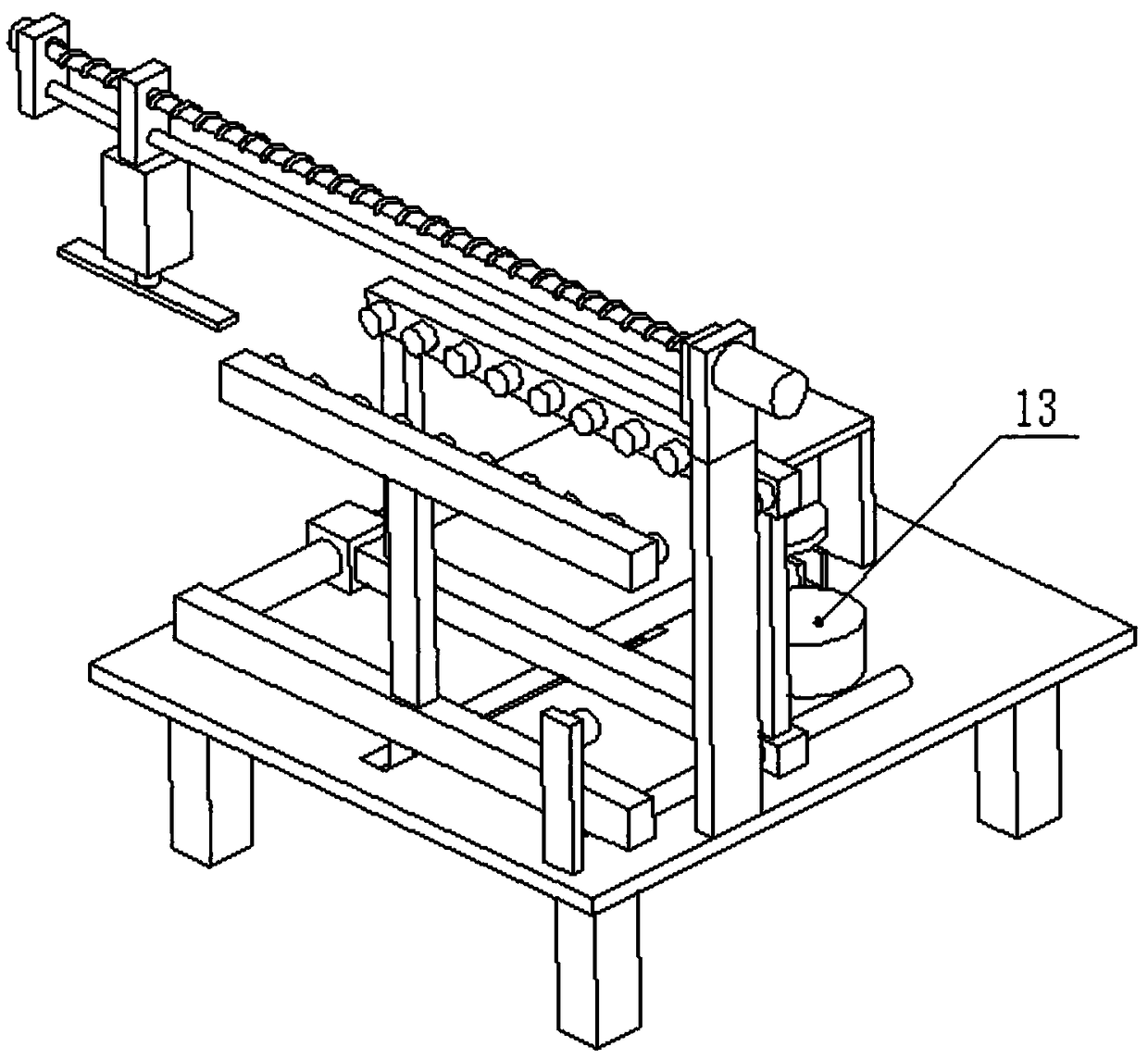 Laundry clothes beating device for fluffing