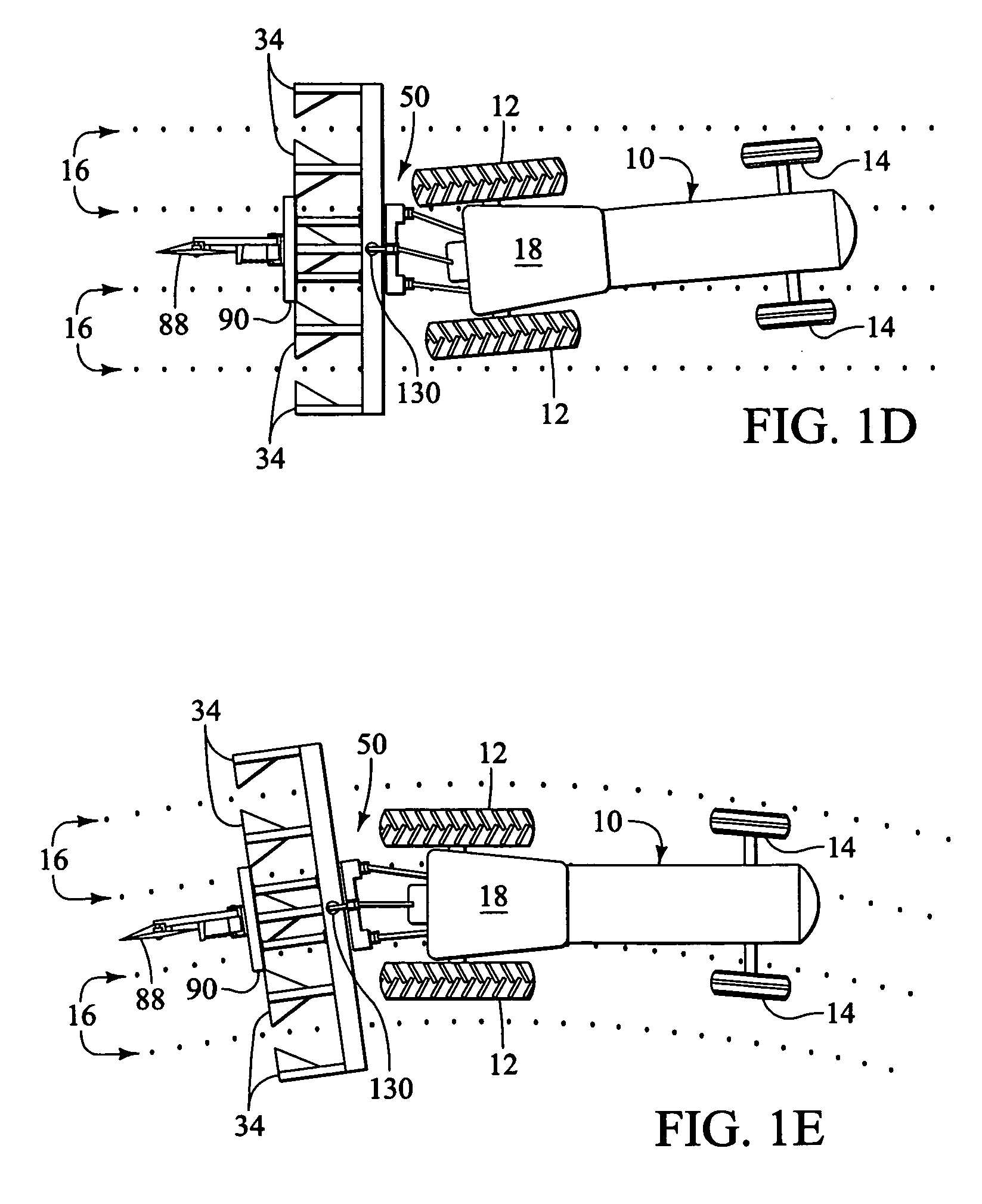 GPS controlled guidance system for farm tractor/implement combination