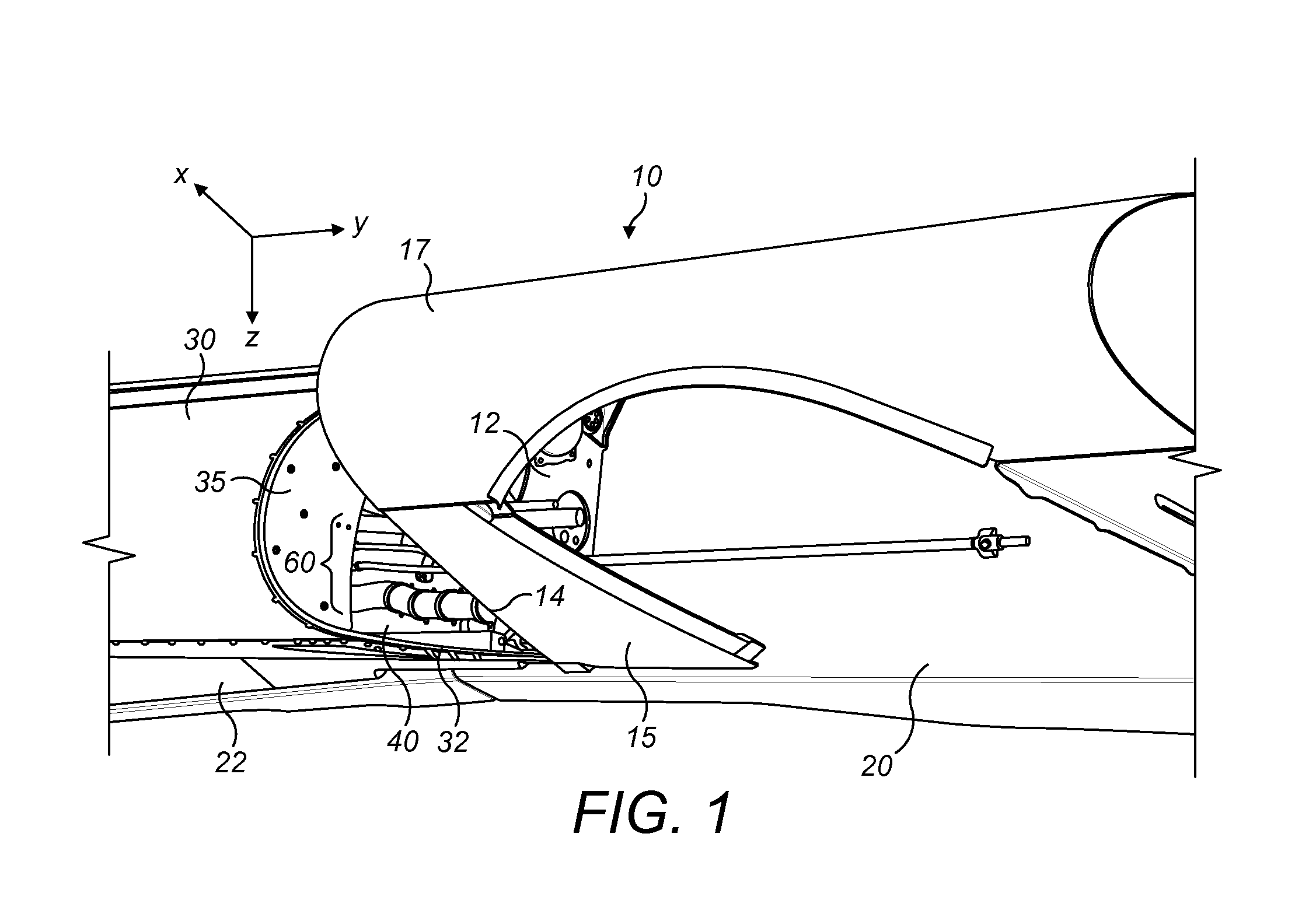 Retractable infill panel for high-lift device