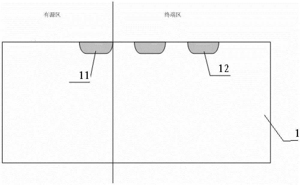 Method for preparing terminal structure by proton irradiation