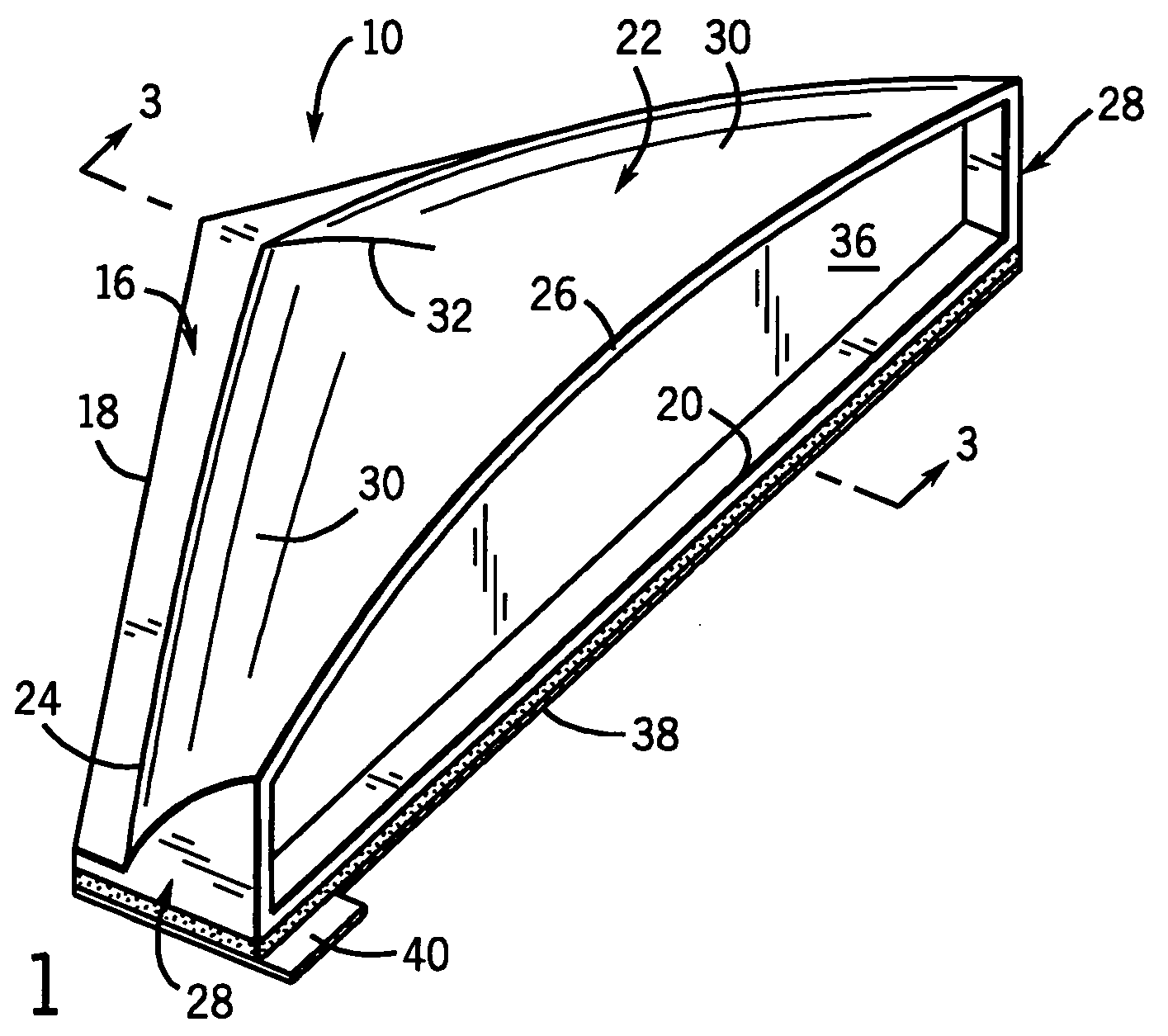 Dynamic surface element for bodies moving through a fluid