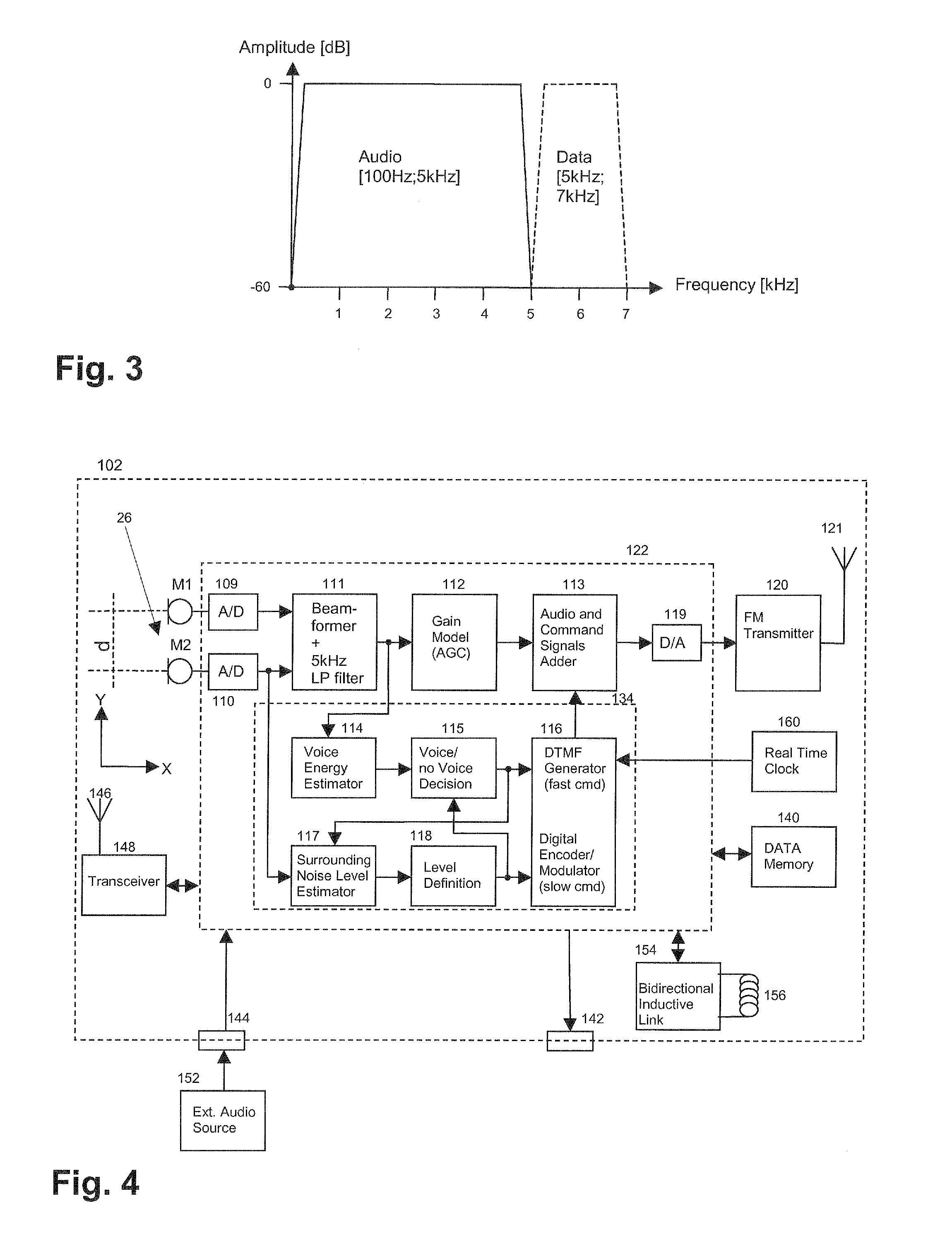 Hearing assistance system including data logging capability and method of operating the same