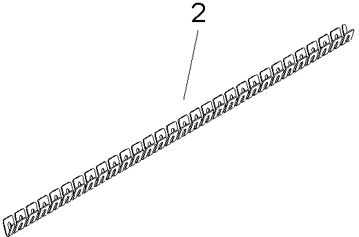 Integrated side pressure V-shaped spring and sealing ring with same