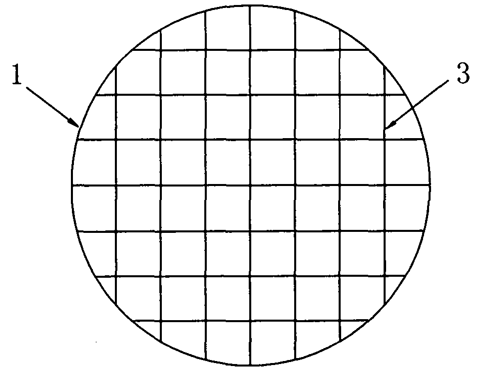 Separation method of LED (light emitting diode) epitaxy chip