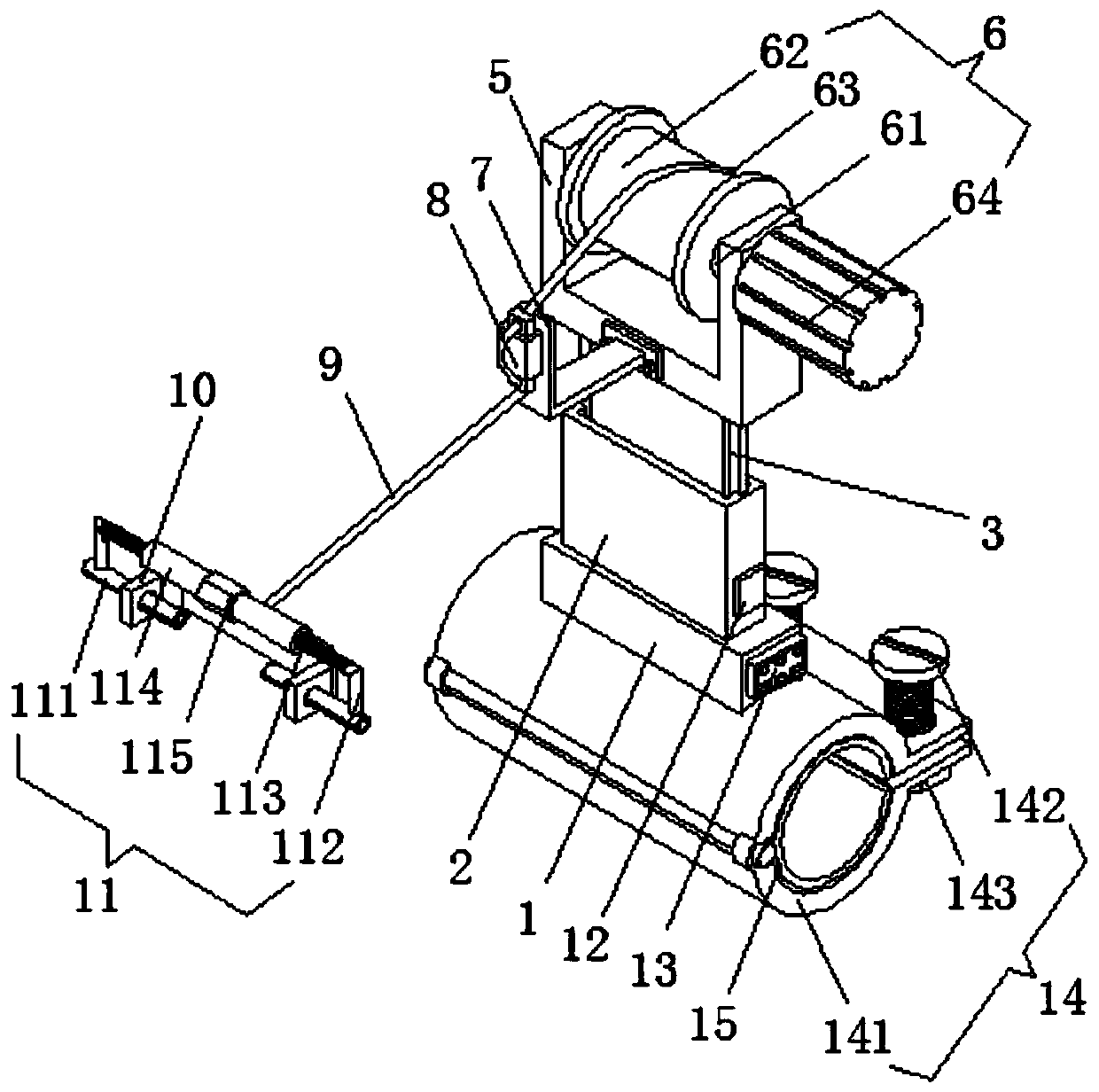 Orthopedic clinical traction frame