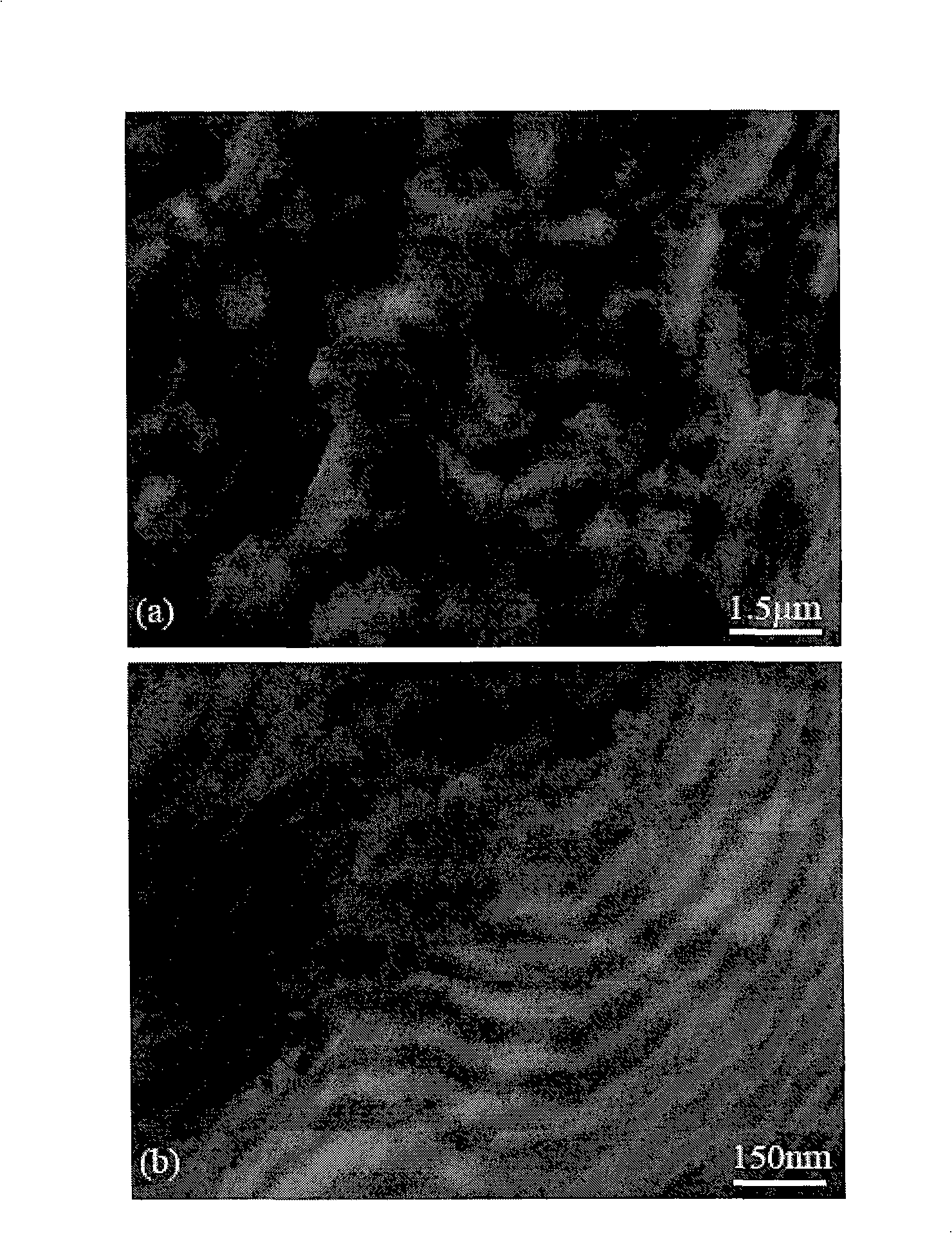 Hydrogen preparing process by reacting surface-modified pure alminuim powder with water