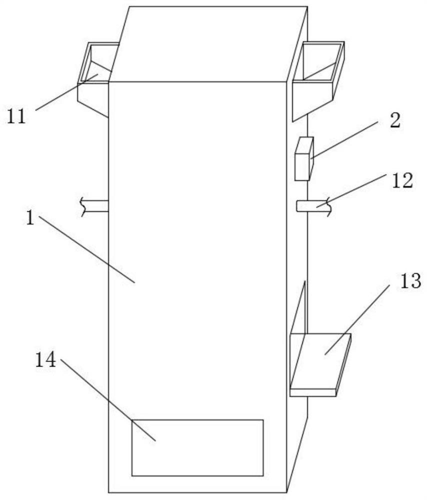 Livestock breeding feed mixing device capable of cleaning residual feed on inner wall and using method