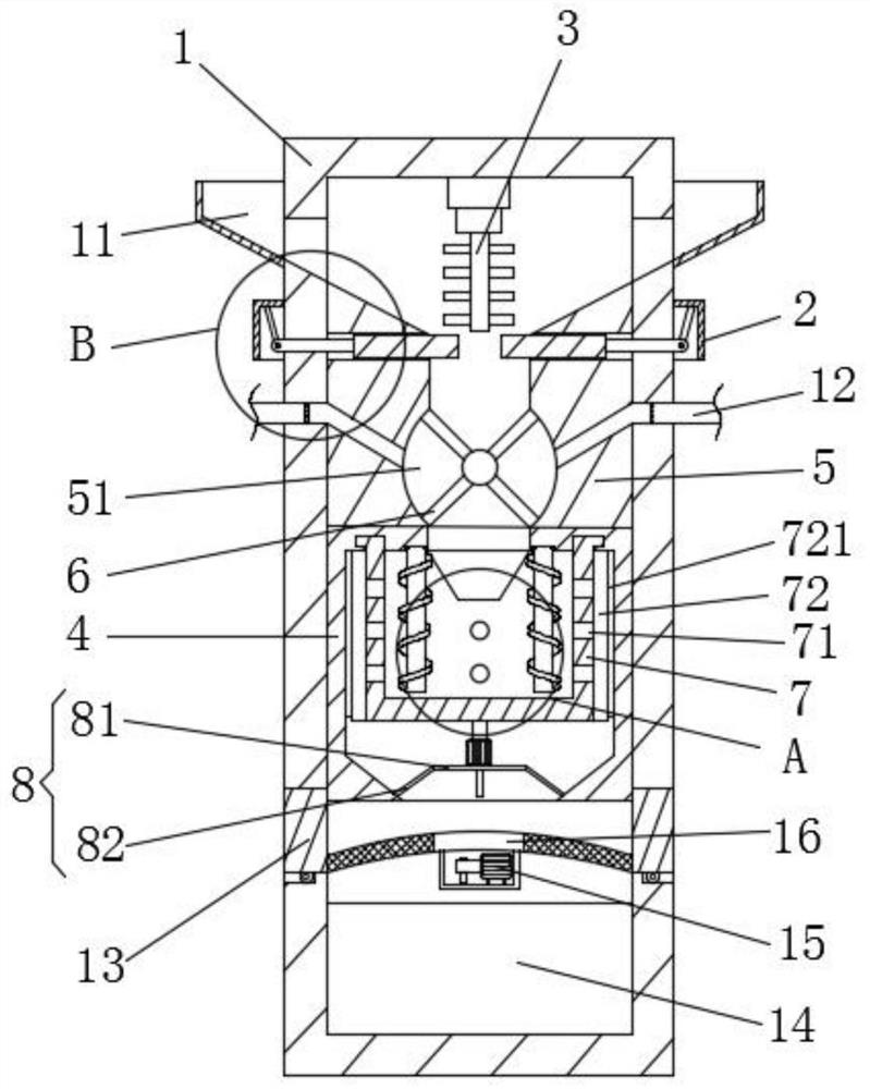 Livestock breeding feed mixing device capable of cleaning residual feed on inner wall and using method