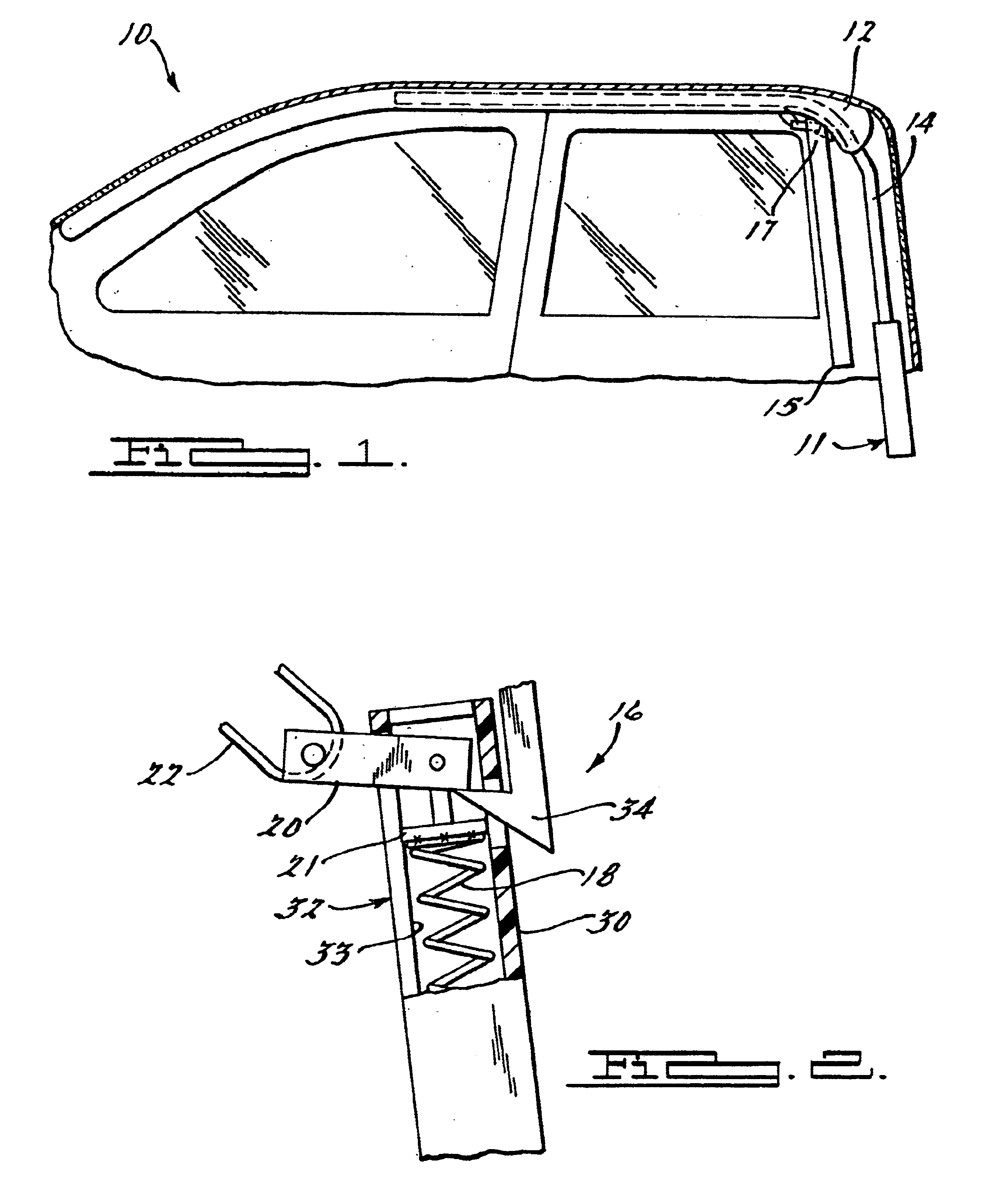 Cushion mount with slide device