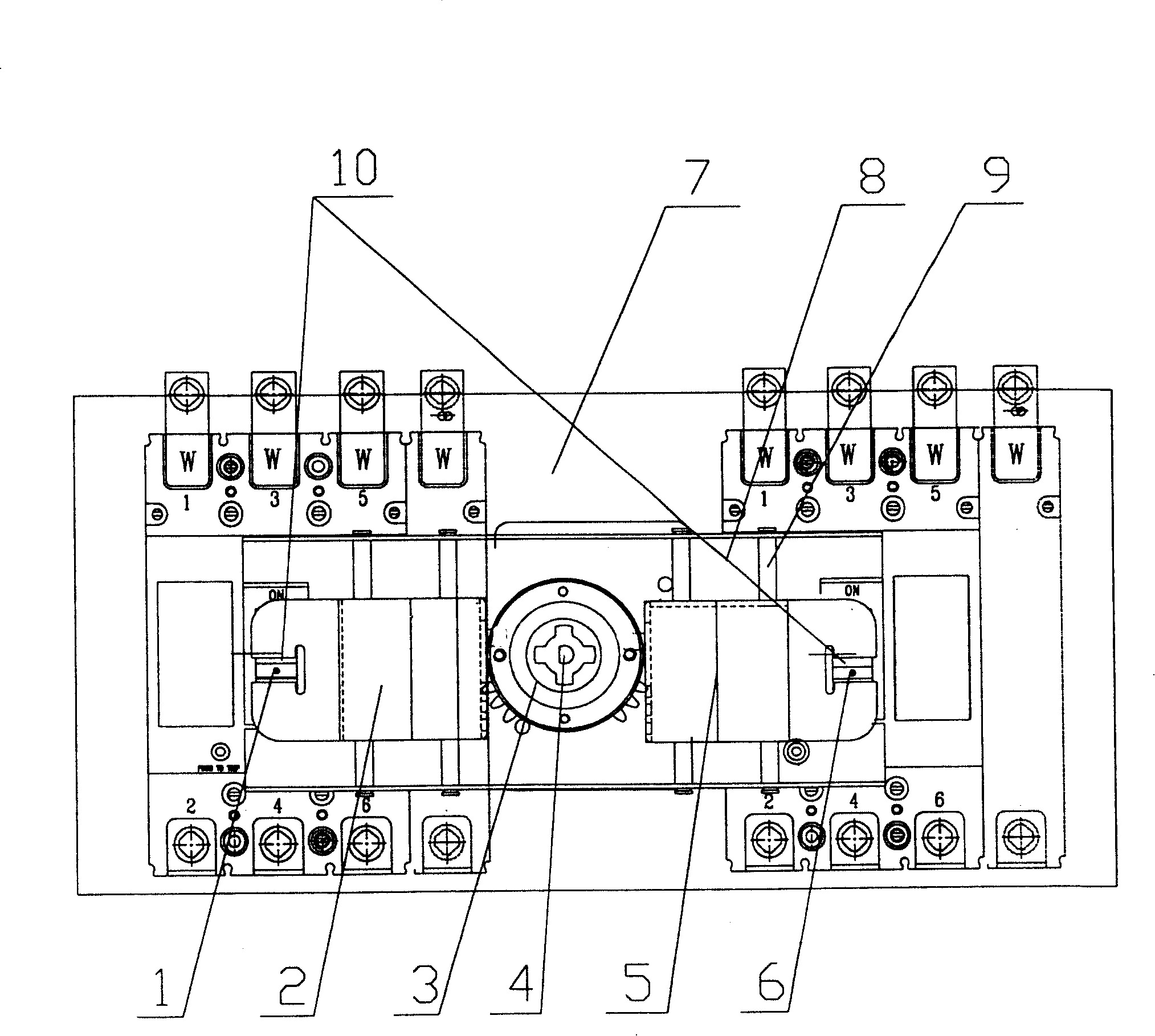 Automatic change-over switch