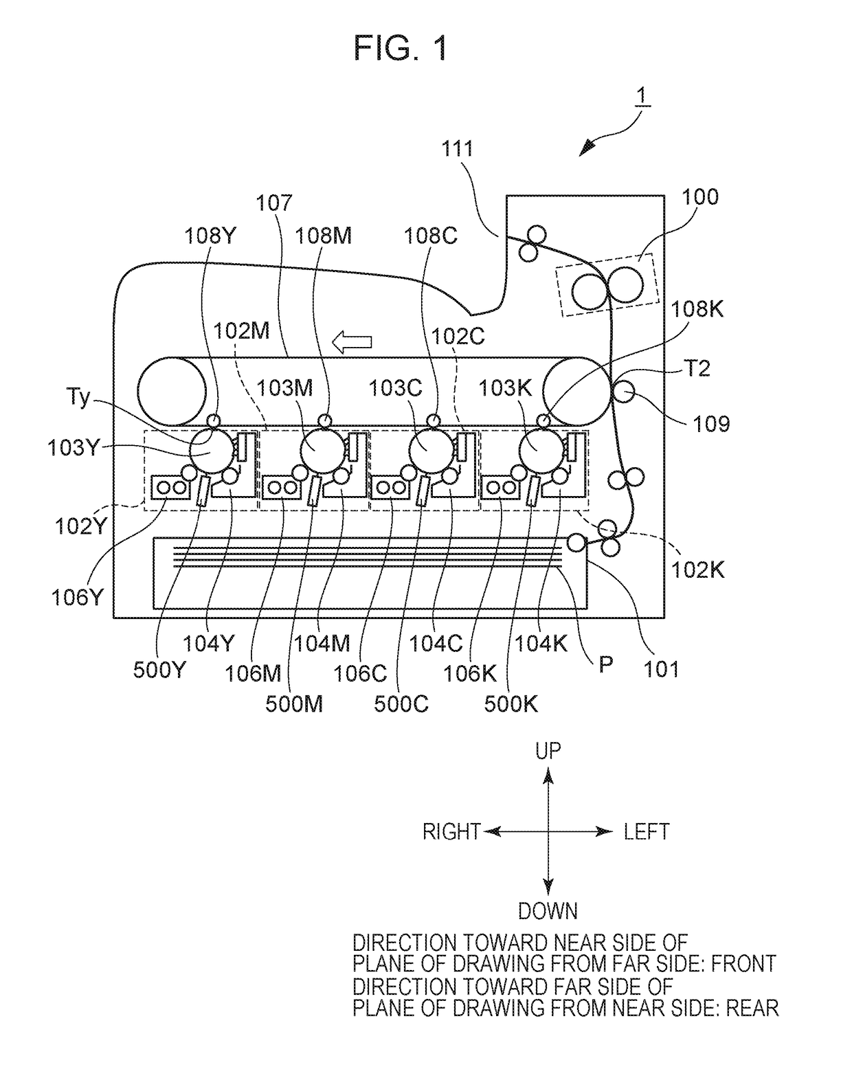 Image forming apparatus having optical print head