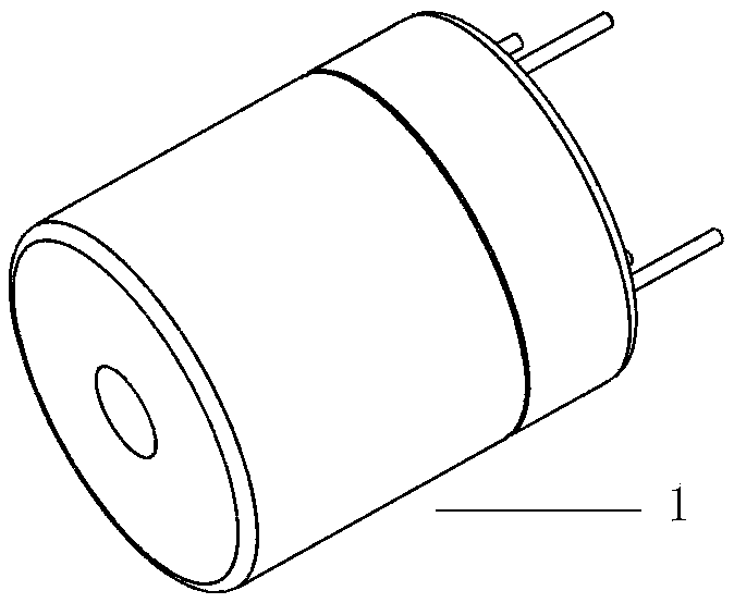 Miniaturized heat-resistant and high-dynamic pressure sensor