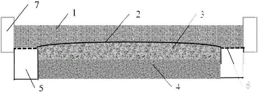 Paving material and environment-friendly easy-drainage porous pavement structure prepared through paving material